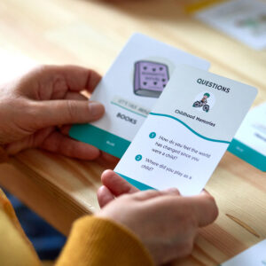 Matching Memories game being played