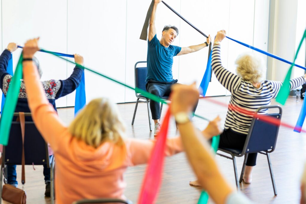fitness related social activities for dementia