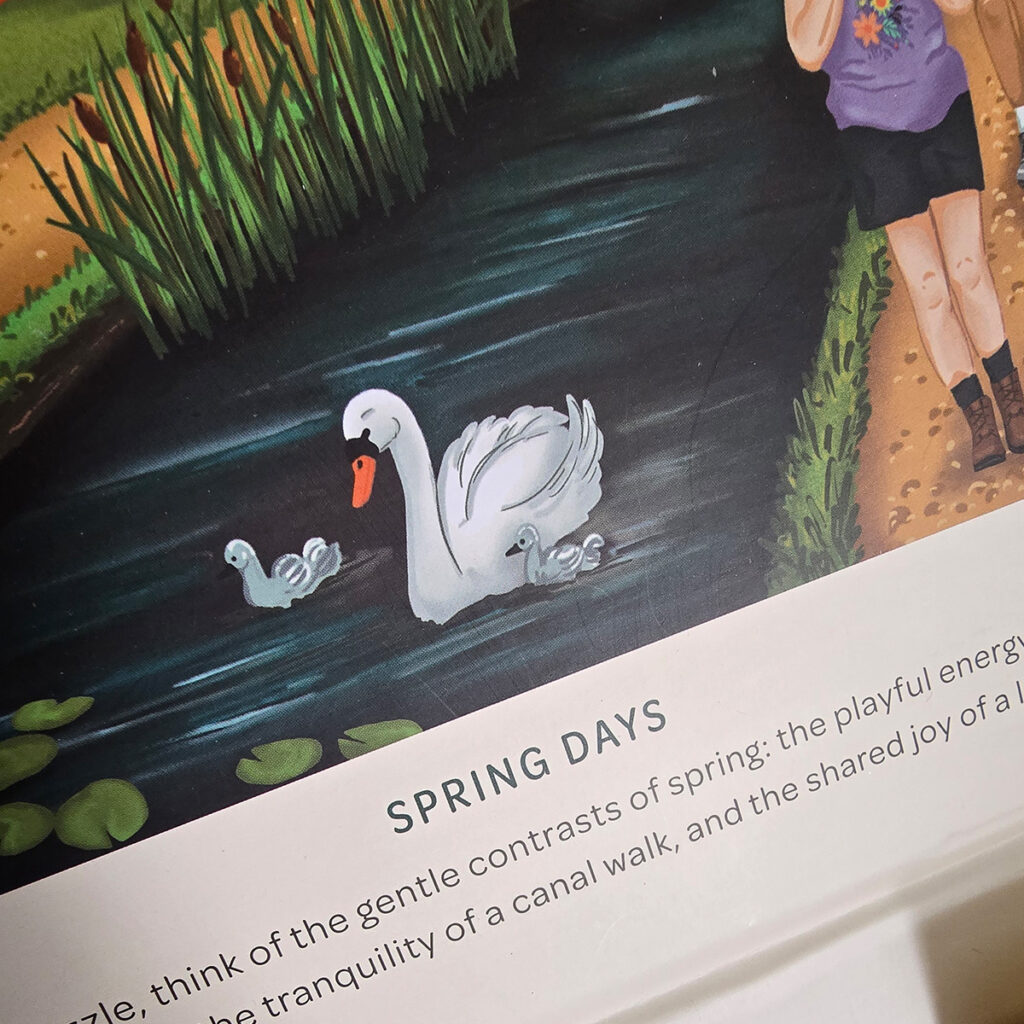 A conversation starter inside the Spring Puzzle