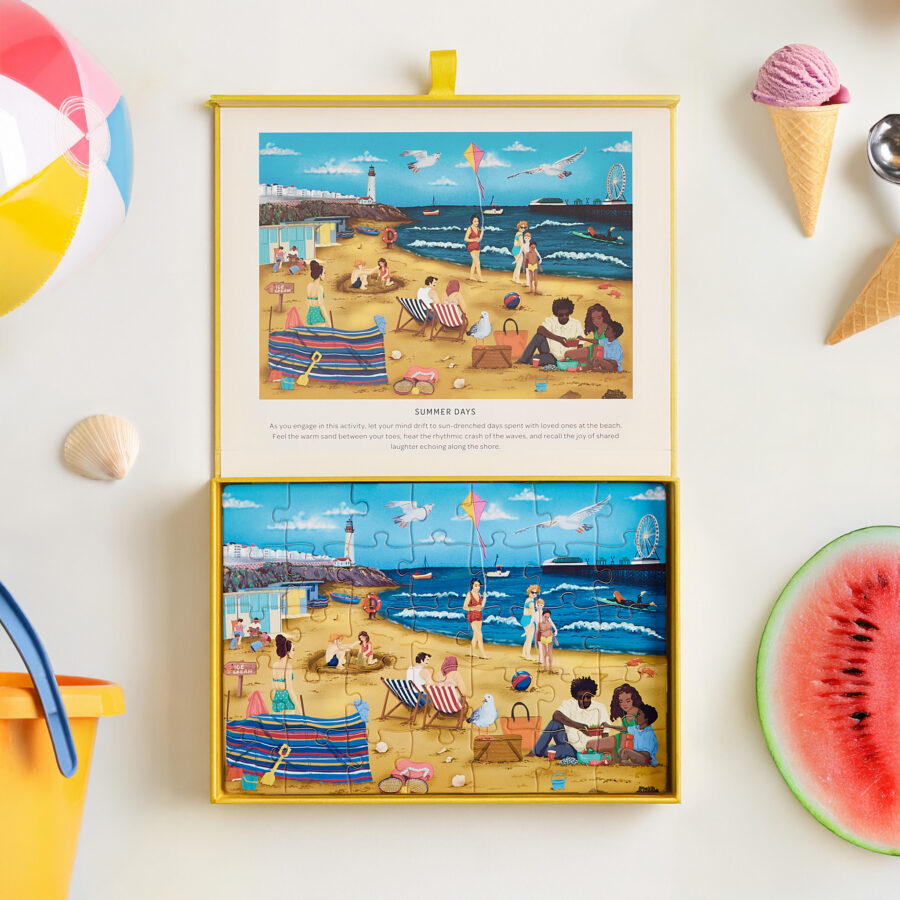 Summer Dementia Jigsaw Flat Lay