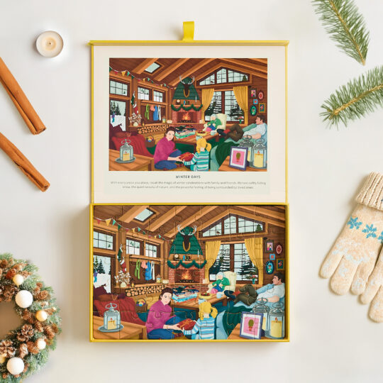 Winter Dementia Jigsaw Flat Lay