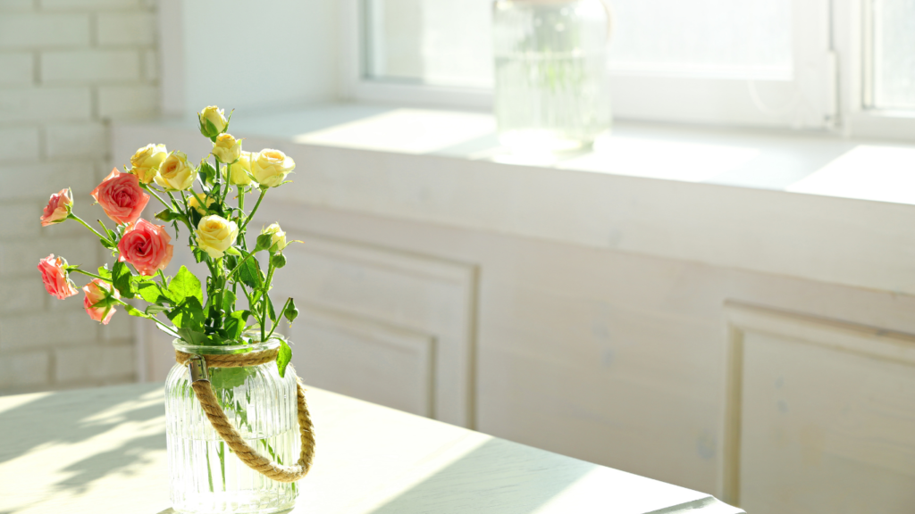spring crafts dementia flower arranging